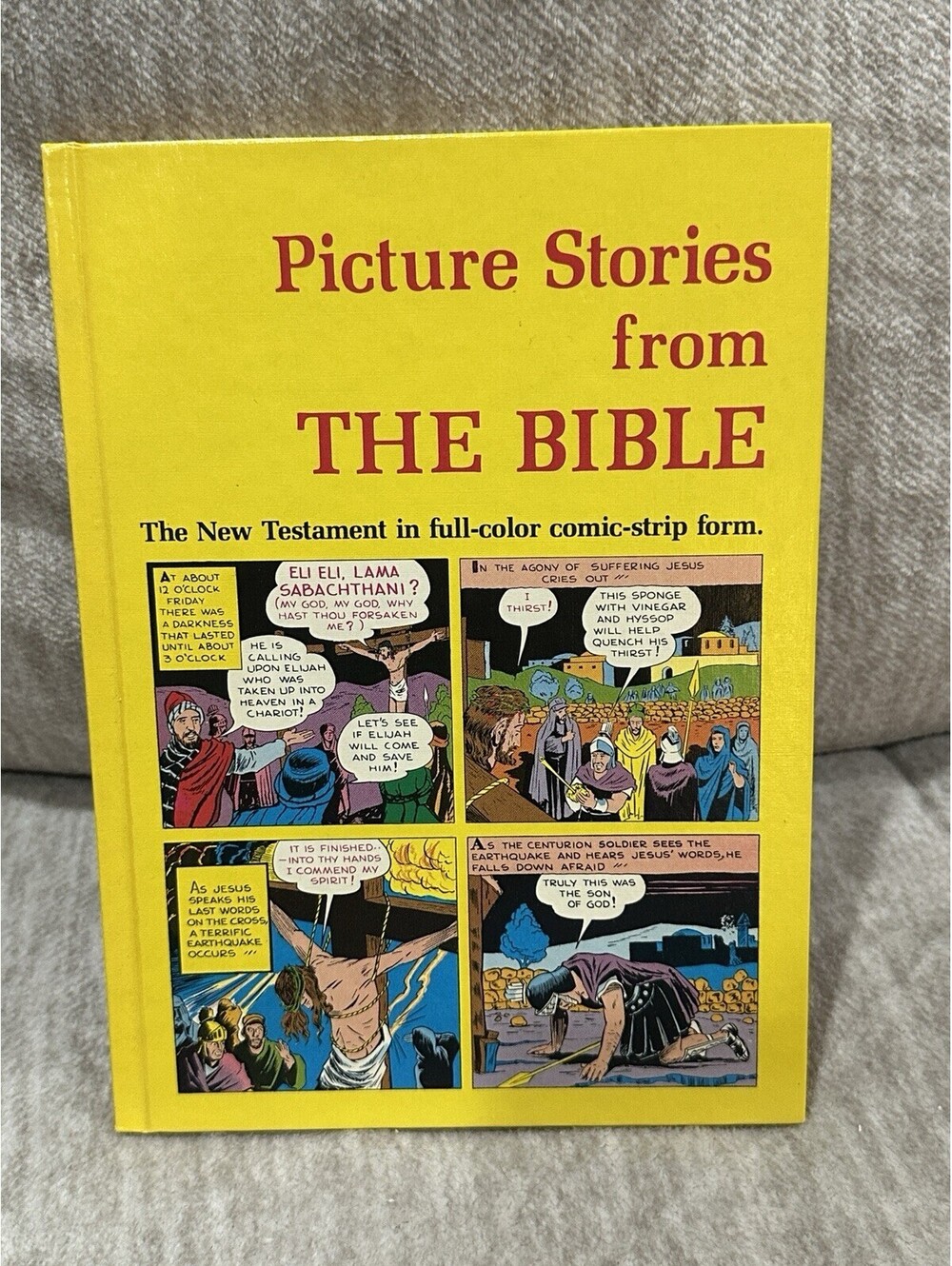 Picture Stories from the Bible: The New Testament in Full-Color Comic-Strip ...
